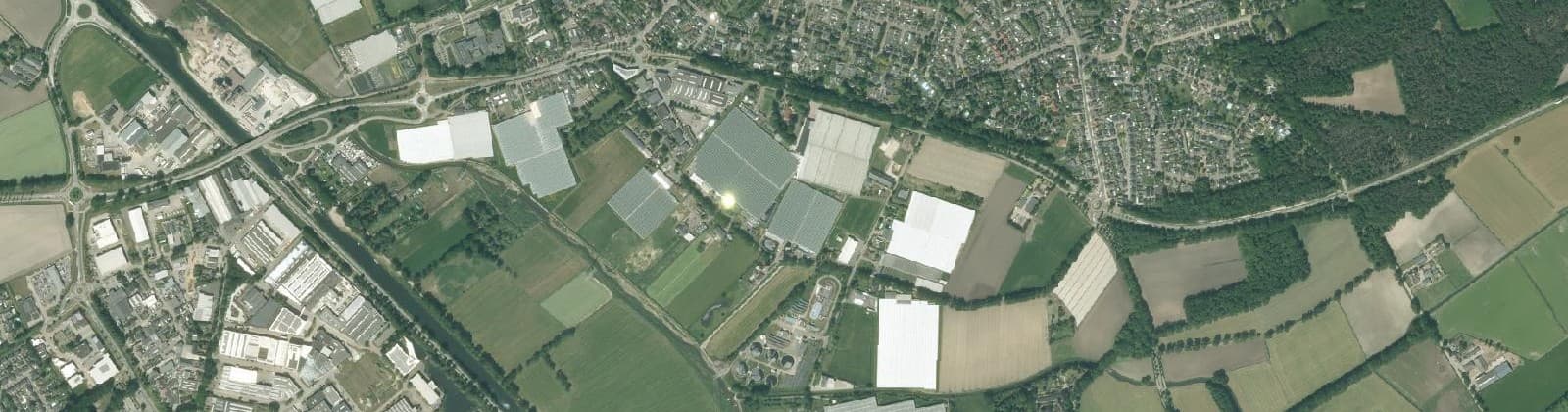 Luchtfoto van Hazeldonk
