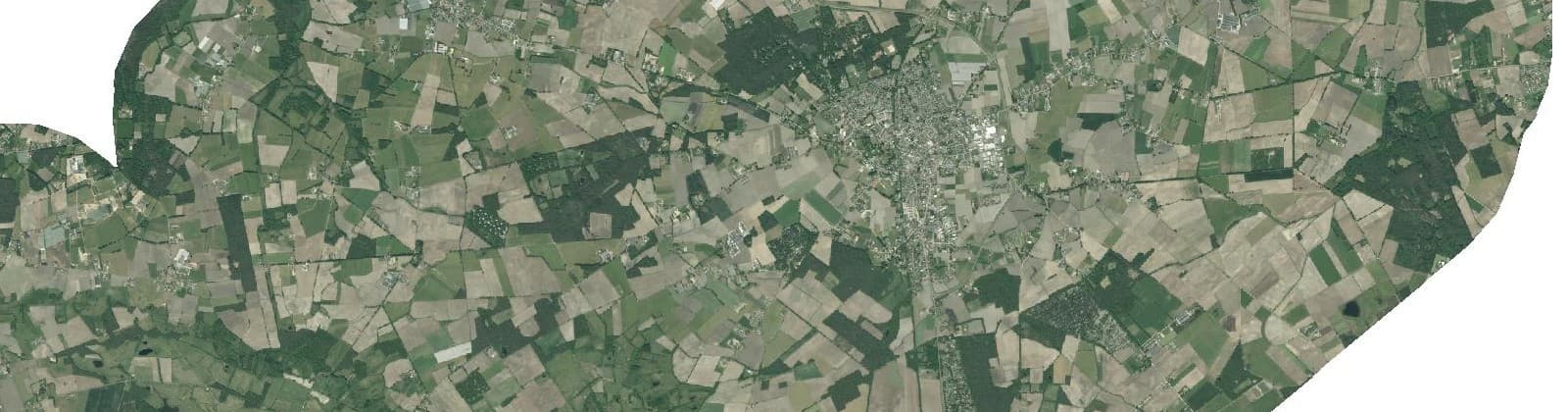 Luchtfoto van Buitengebied Baarle-Nassau