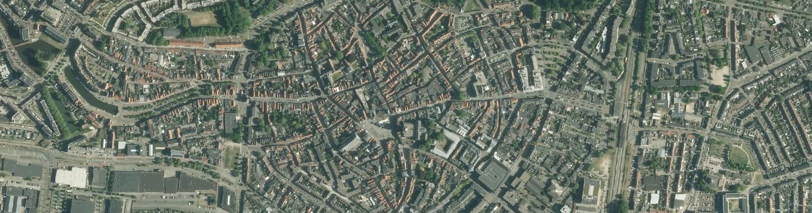 Luchtfoto van Centrum