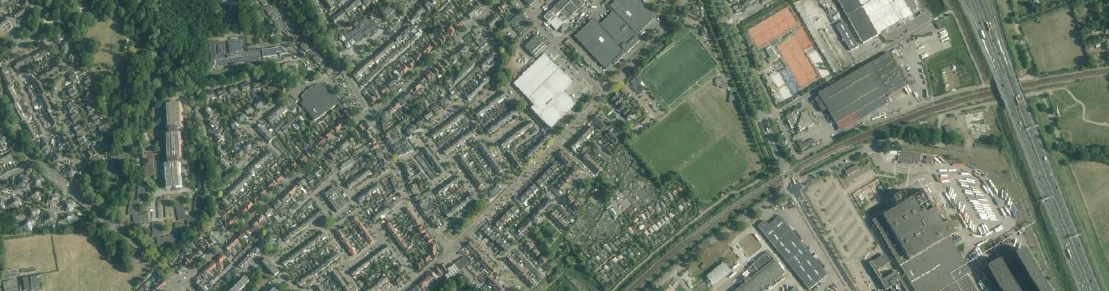 Luchtfoto van Meilust Zuid