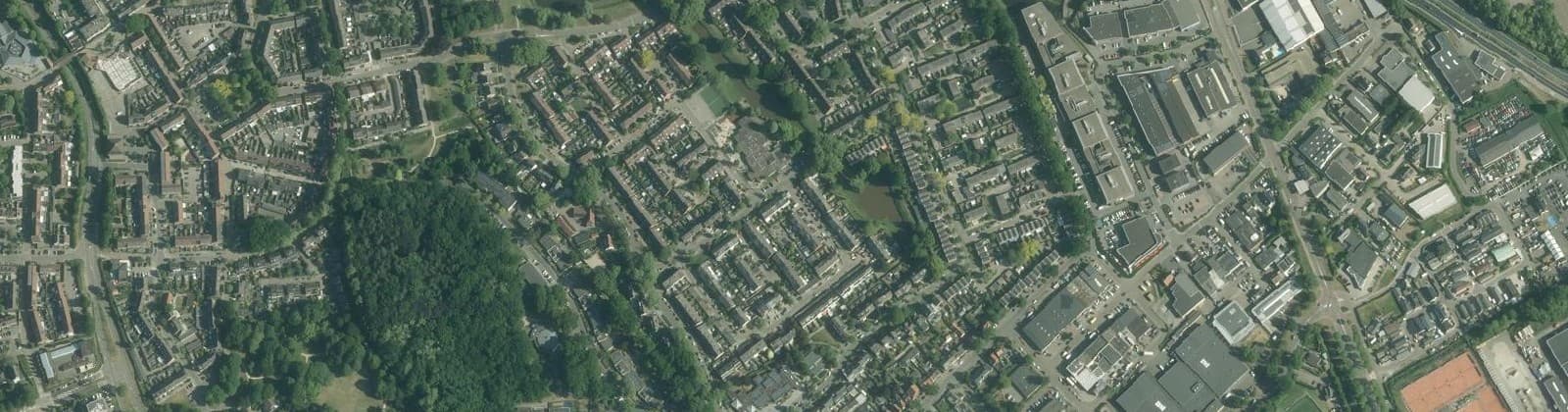 Luchtfoto van Meilust Noord