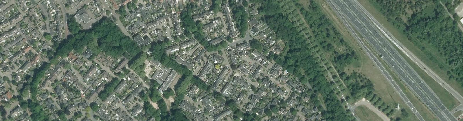 Luchtfoto van Speelheide