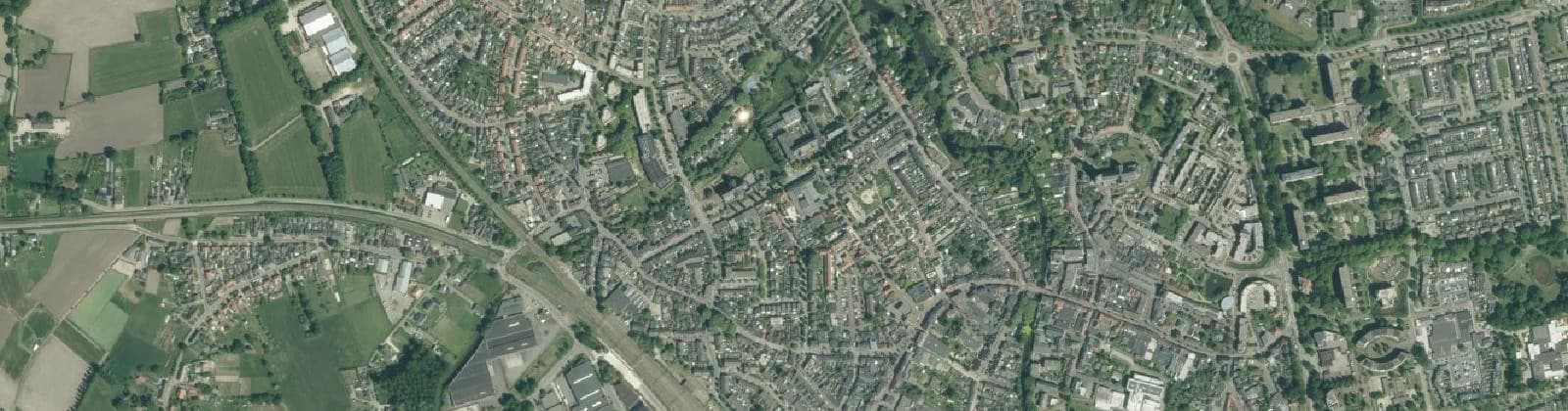 Luchtfoto van Boxtel-Centrum