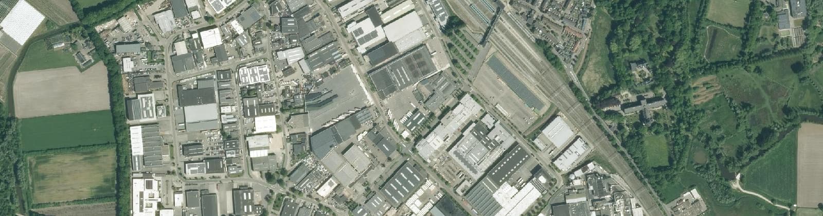 Luchtfoto van Industrieterrein Boxtel