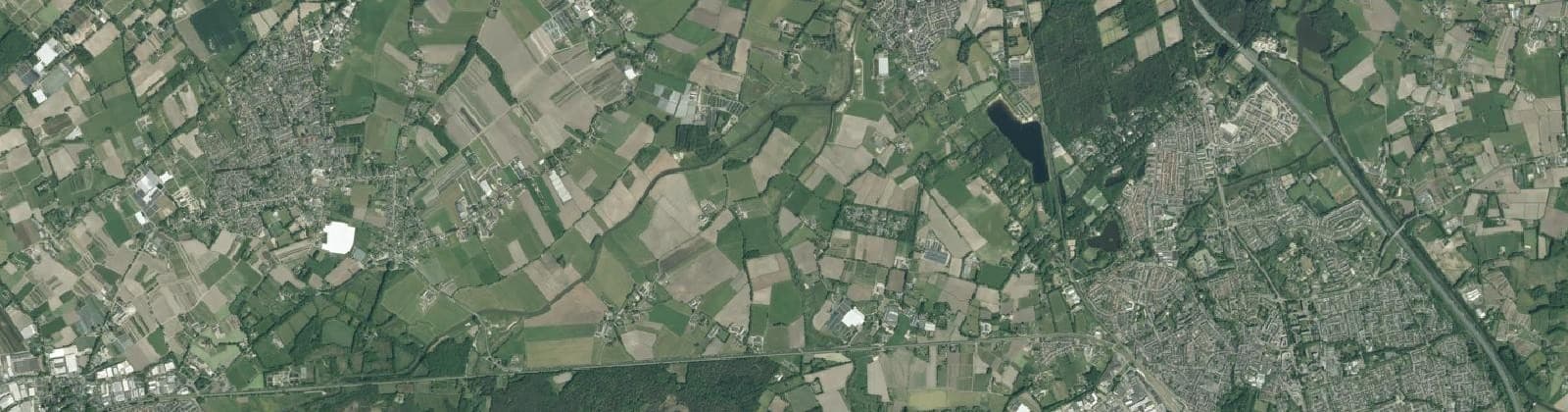 Luchtfoto van Verspr.h. Tongeren, Luissel en Nergena