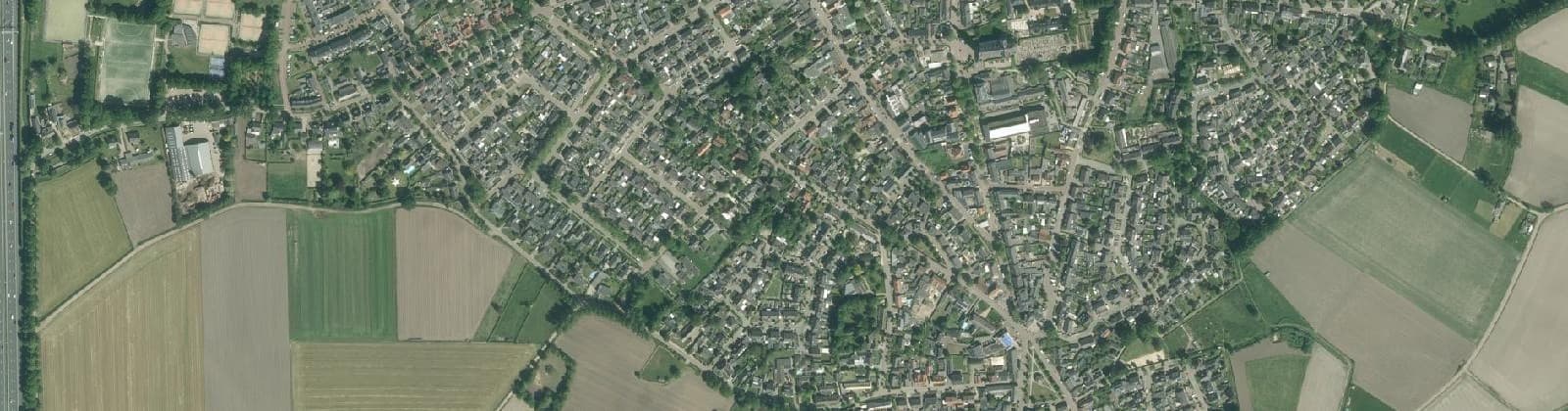 Luchtfoto van Liempde