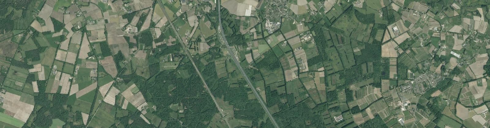 Luchtfoto van Verspr.h. Velders, Bosch en De Scheeken