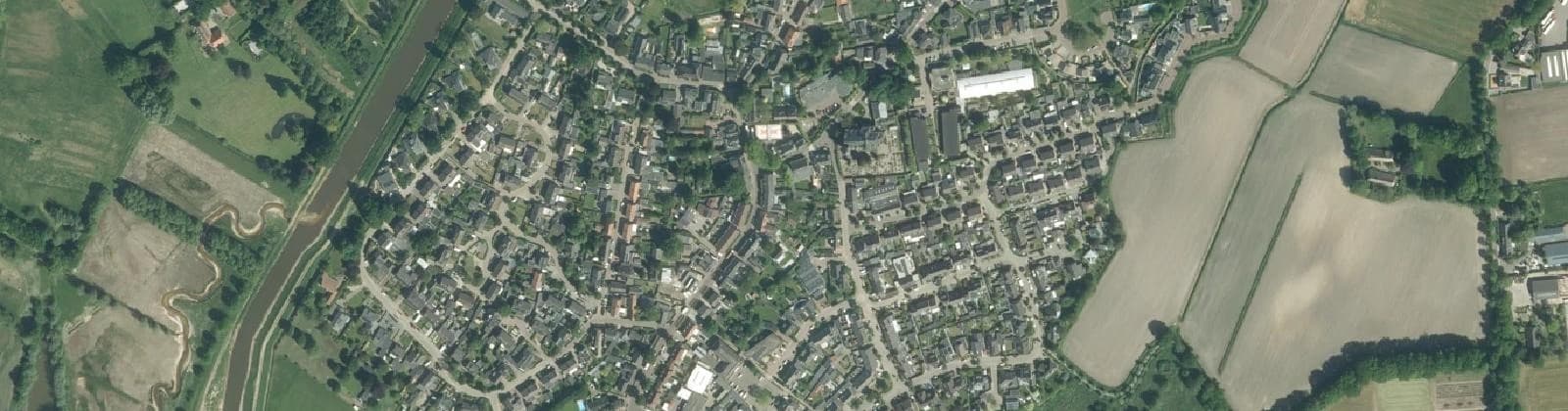 Luchtfoto van Esch