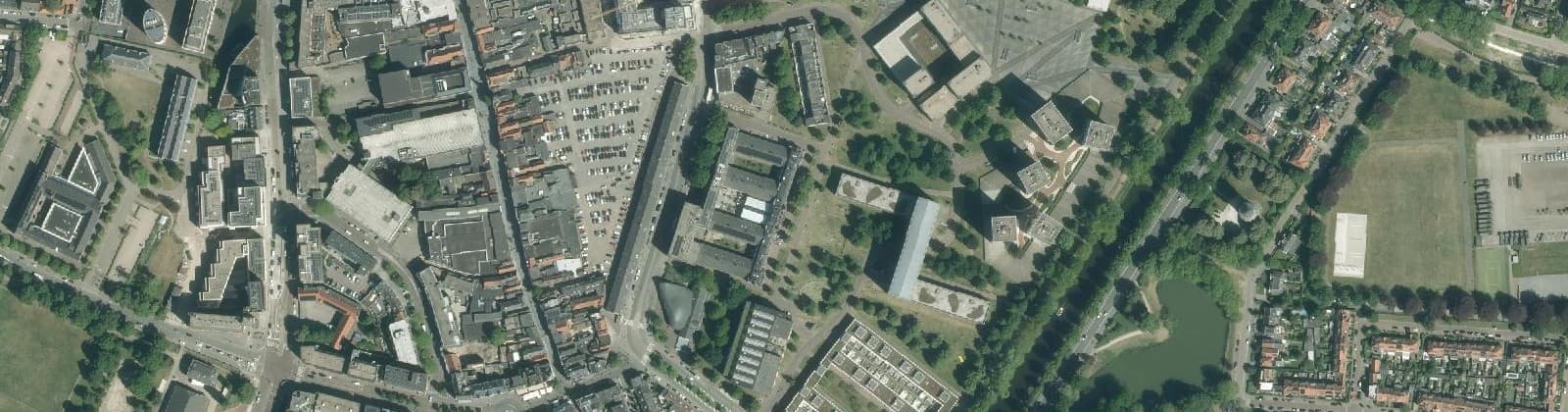 Luchtfoto van Chassé