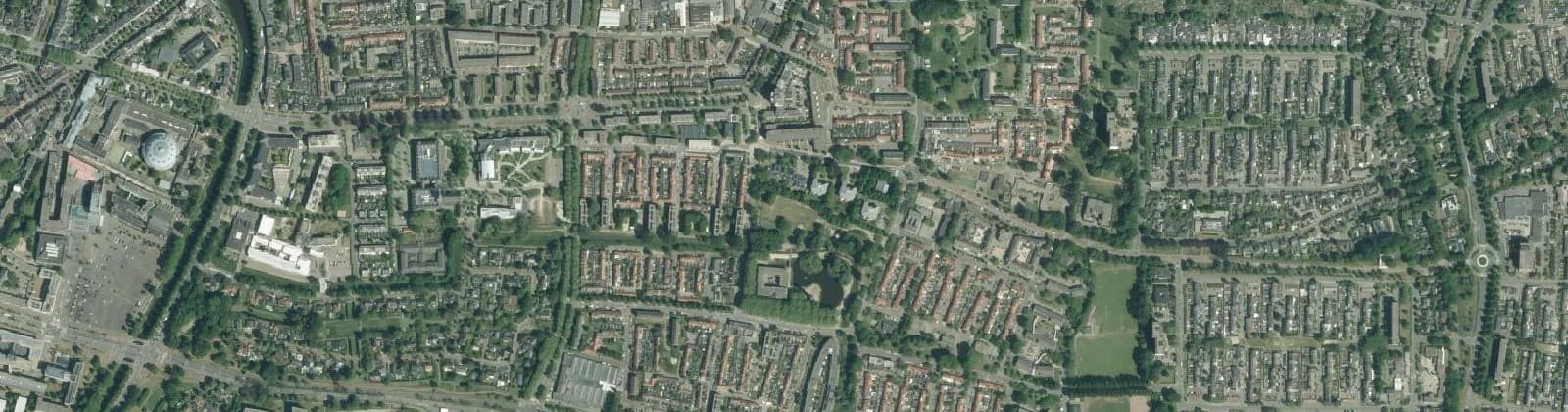 Luchtfoto van Brabantpark