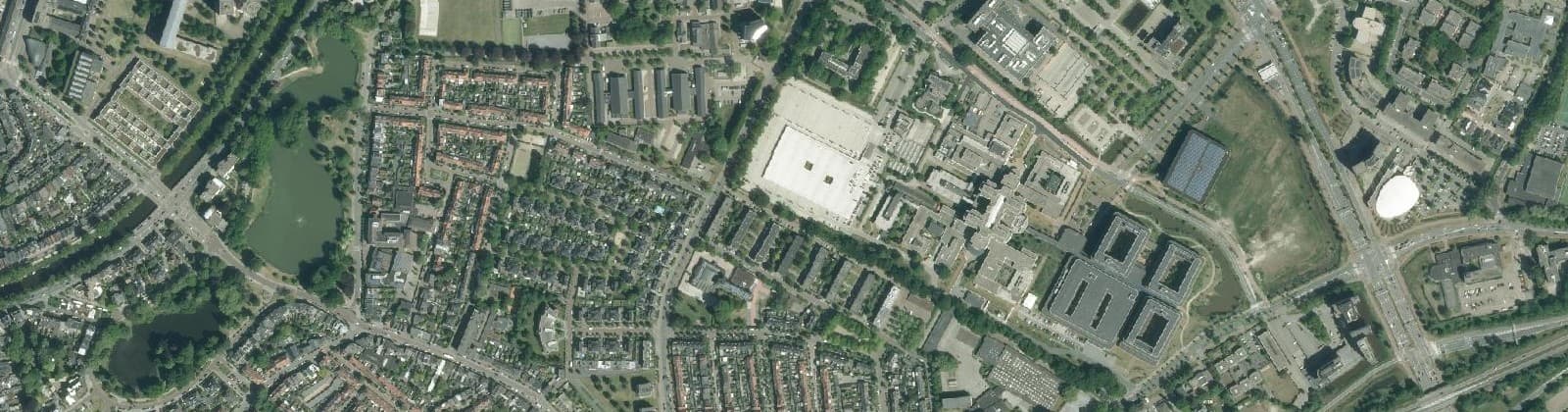 Luchtfoto van Sportpark