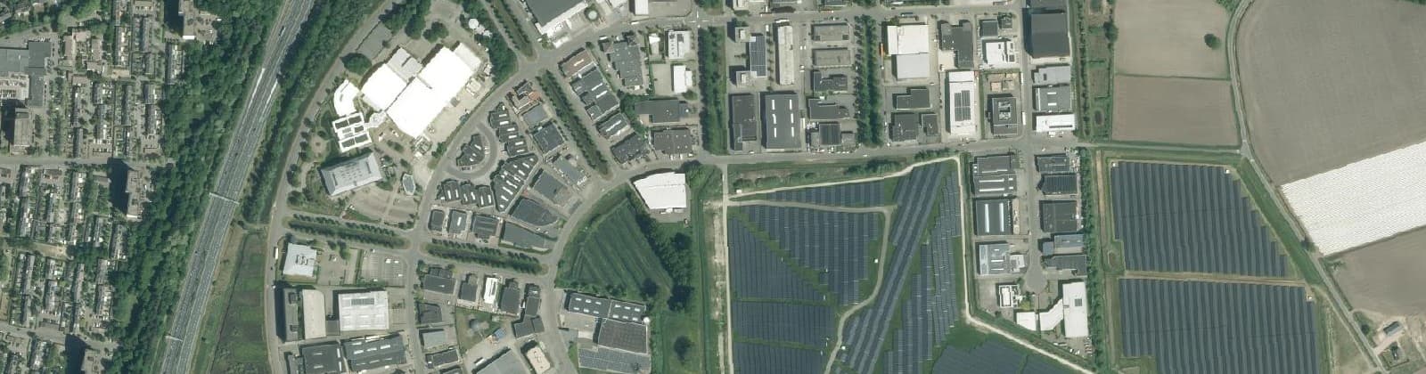 Luchtfoto van Hoogeind