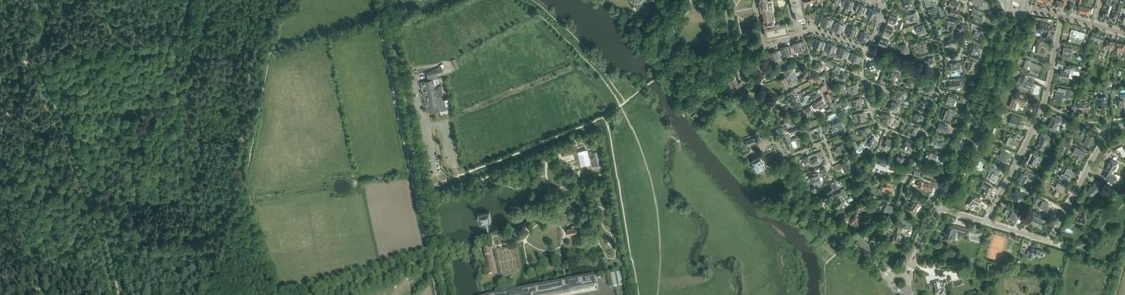 Luchtfoto van Ginneken