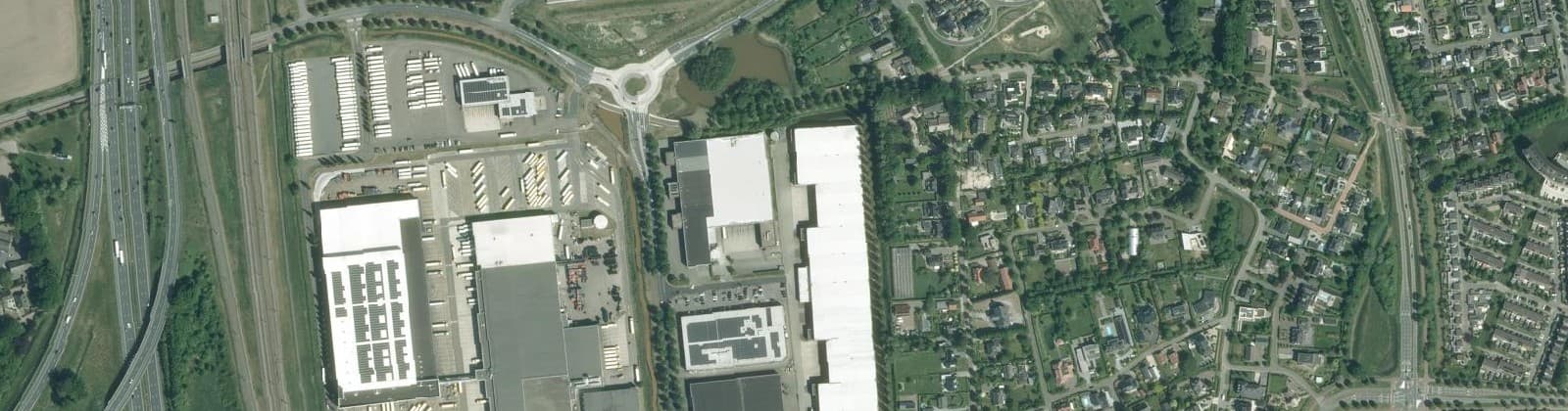 Luchtfoto van Heilaar