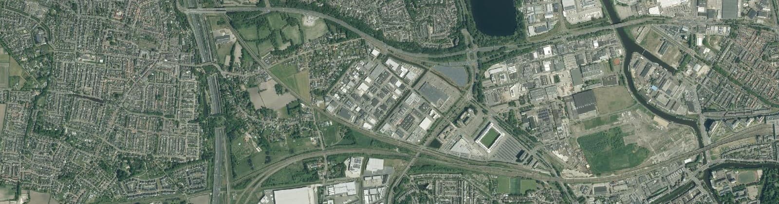 Luchtfoto van Steenakker