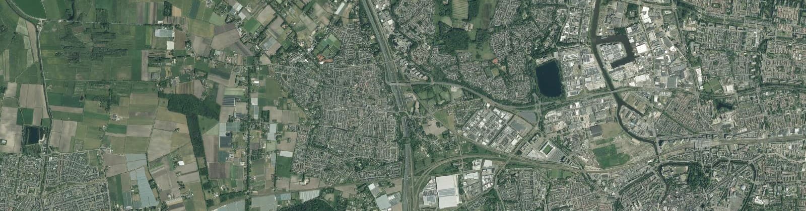 Luchtfoto van Prinsenbeek