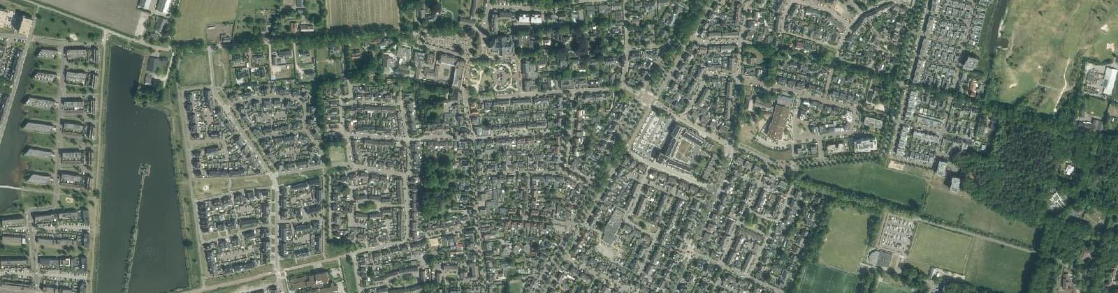 Luchtfoto van Teteringen