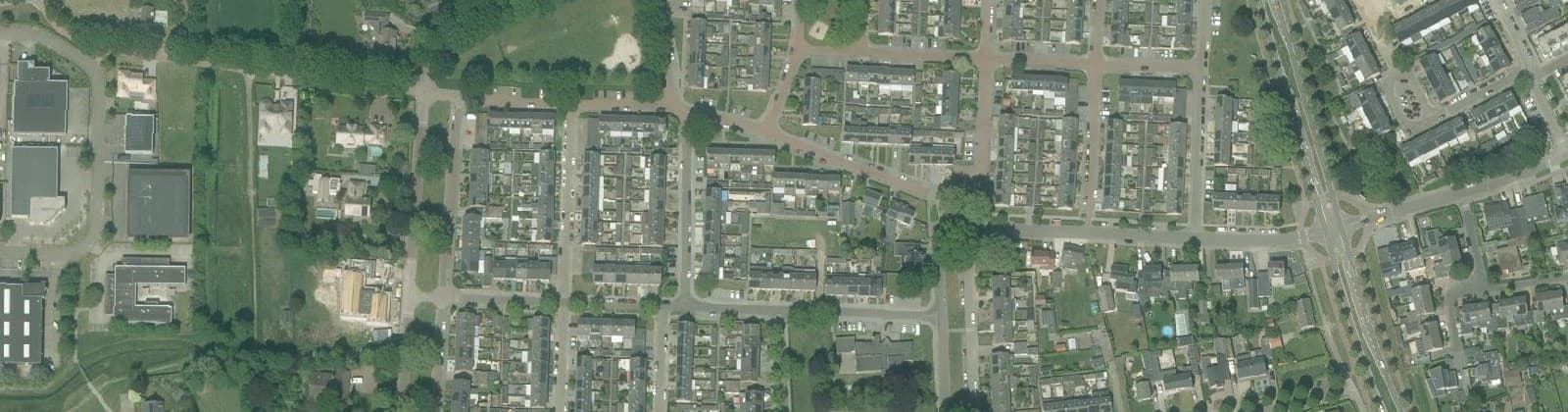 Luchtfoto van Houtenhoek