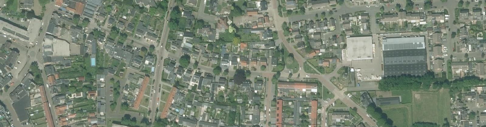 Luchtfoto van Provinciebuurt