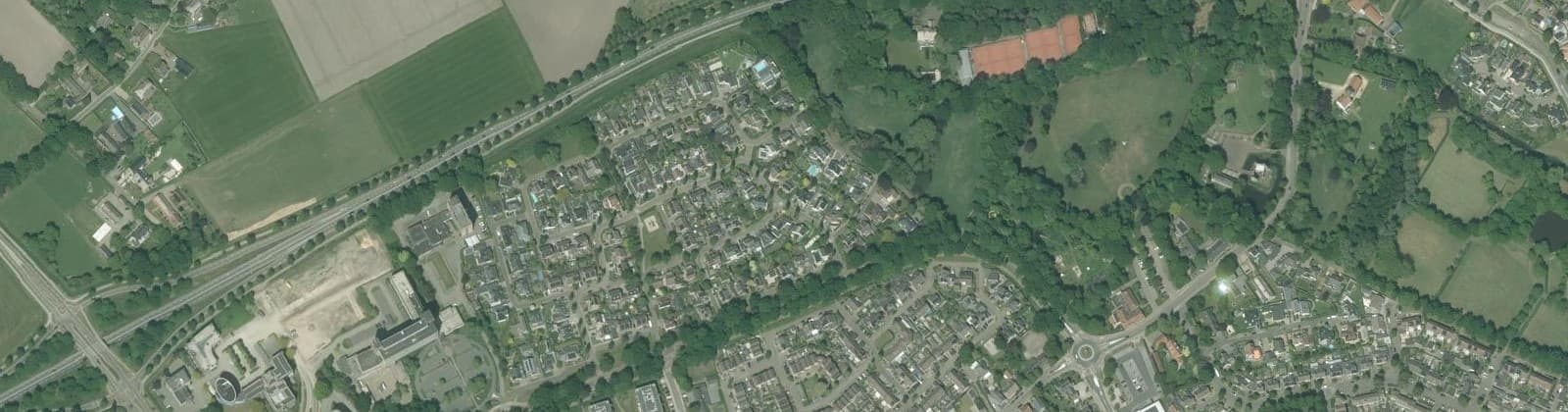 Luchtfoto van Vlier-Noord