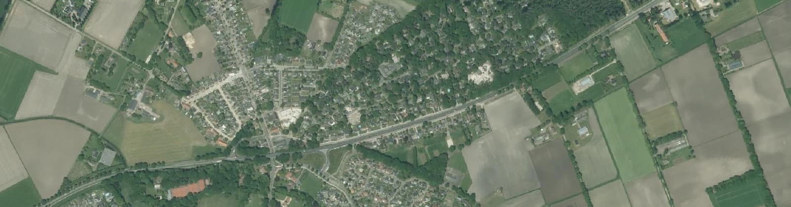 Luchtfoto van Walsberg