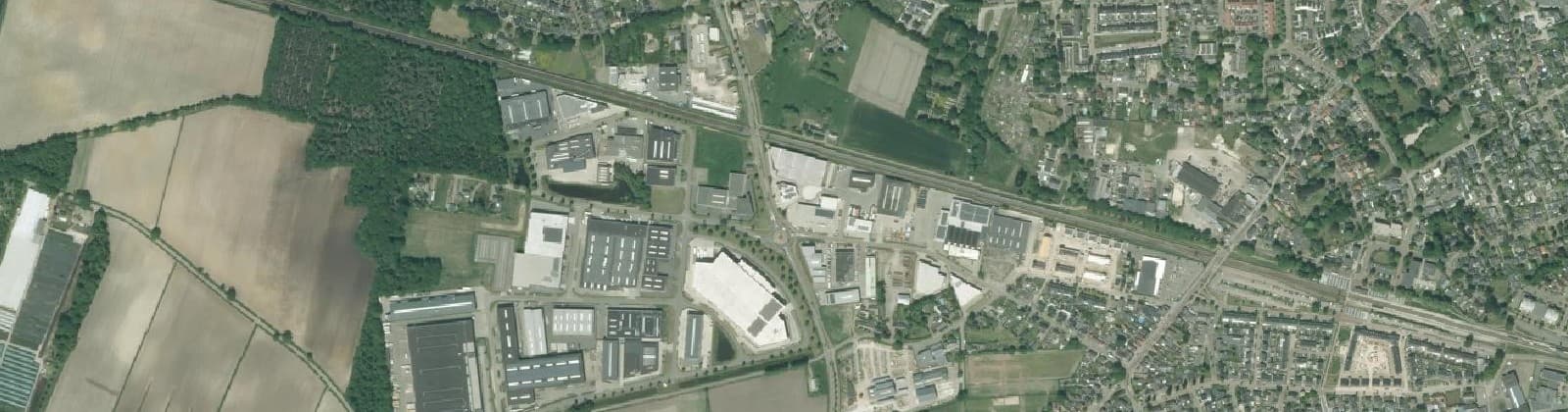 Luchtfoto van Bedrijventerrein De Bottel