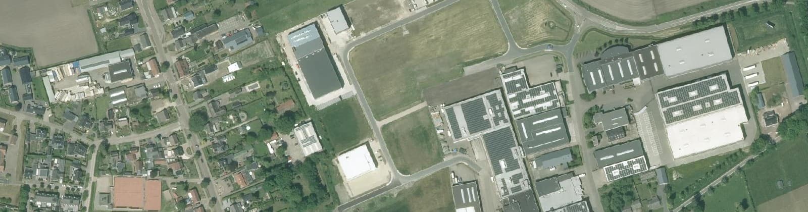 Luchtfoto van Liessel kern