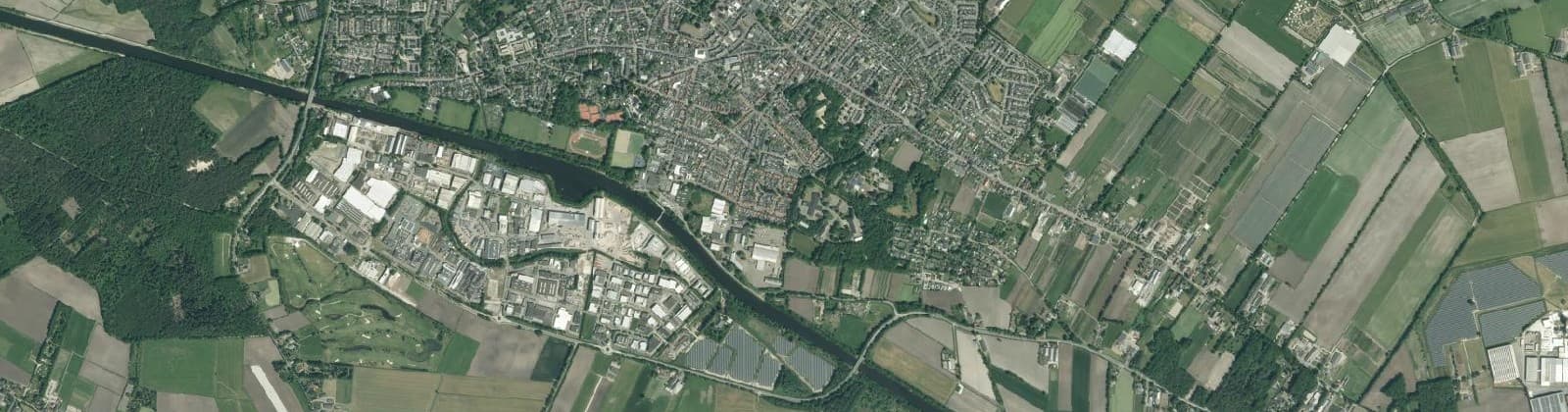 Luchtfoto van Oud Dongen