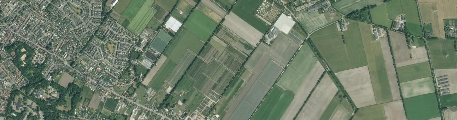Luchtfoto van Buitengebied Oost