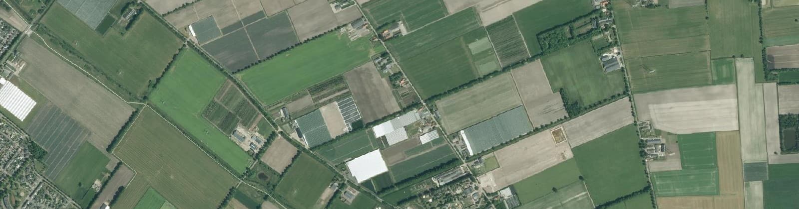 Luchtfoto van Buitengebied Klein Dongen/Dongen-Vaart