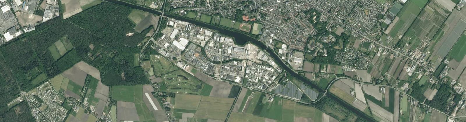 Luchtfoto van Tichelrijt