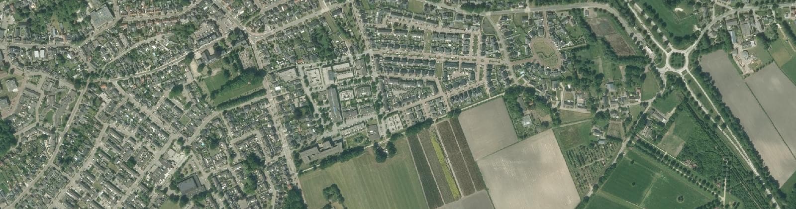 Luchtfoto van Kerkebogten