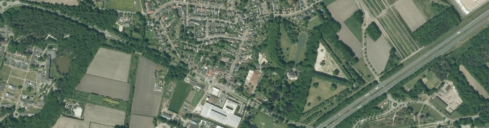 Luchtfoto van Duizel