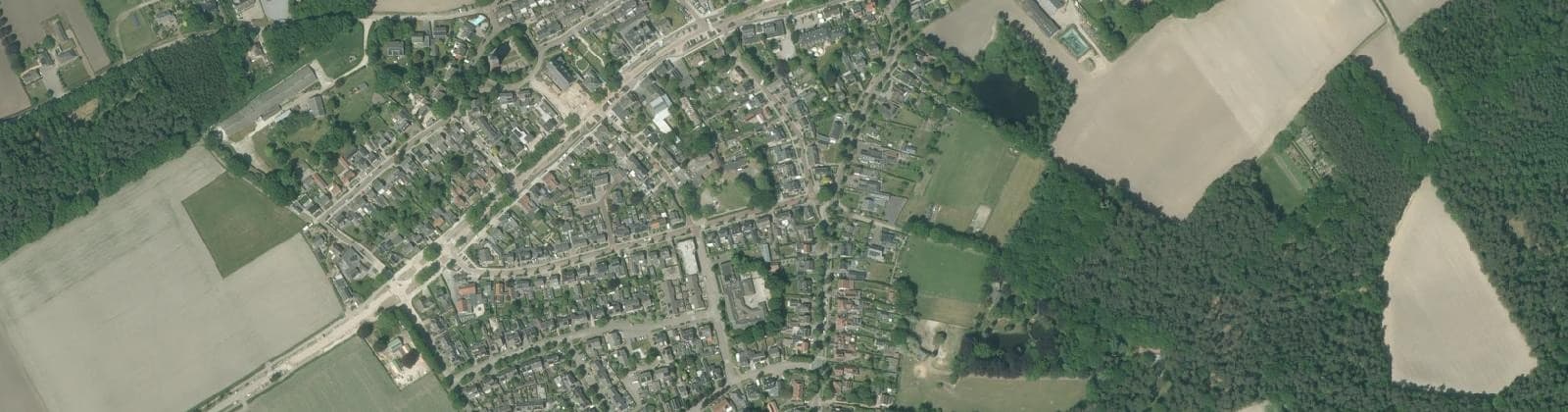 Luchtfoto van Steensel