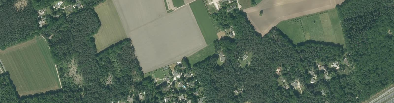 Luchtfoto van Knegsel-Oeyenbos