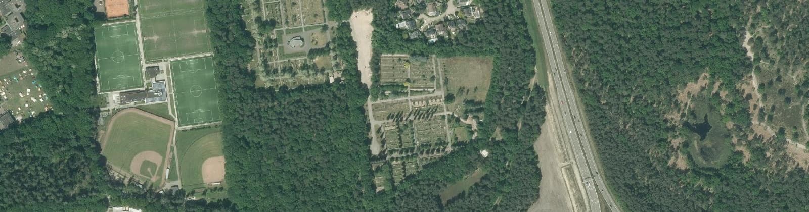 Luchtfoto van Roosten