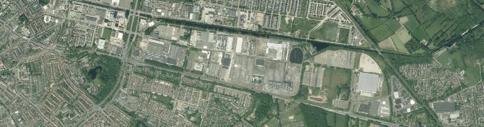 Luchtfoto van Poeijers