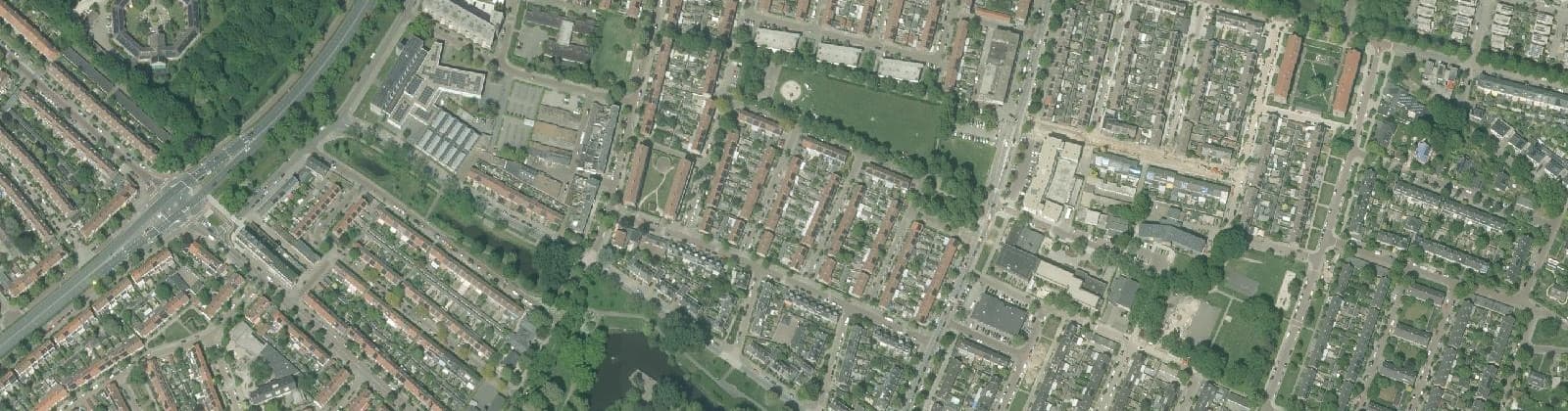 Luchtfoto van Burghplan