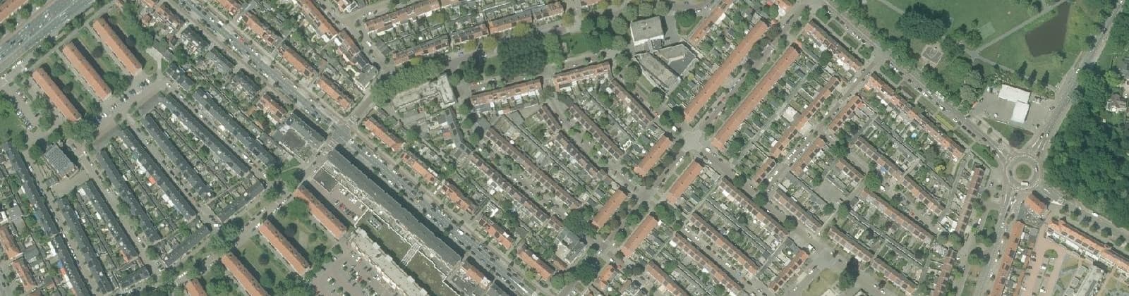Luchtfoto van Sintenbuurt