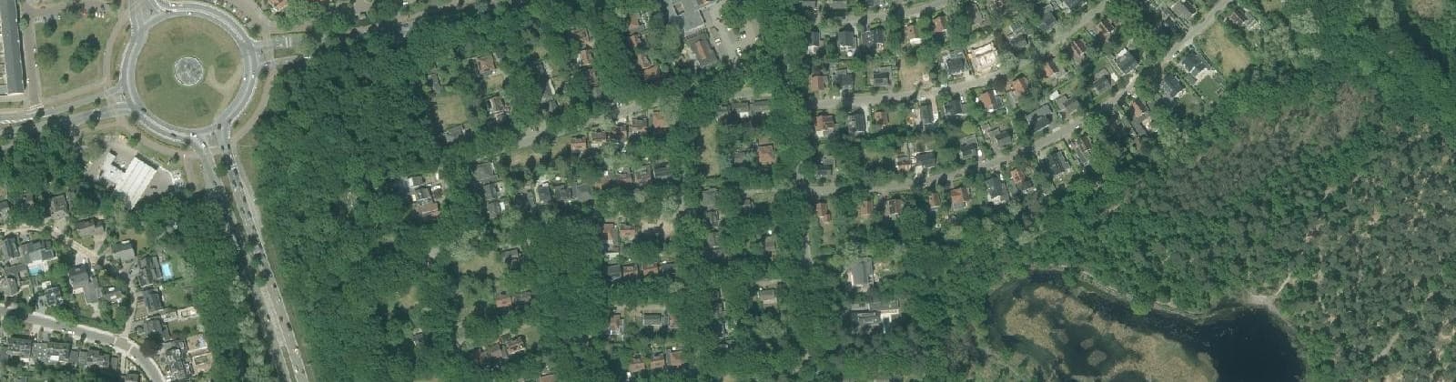 Luchtfoto van Schuttersbosch