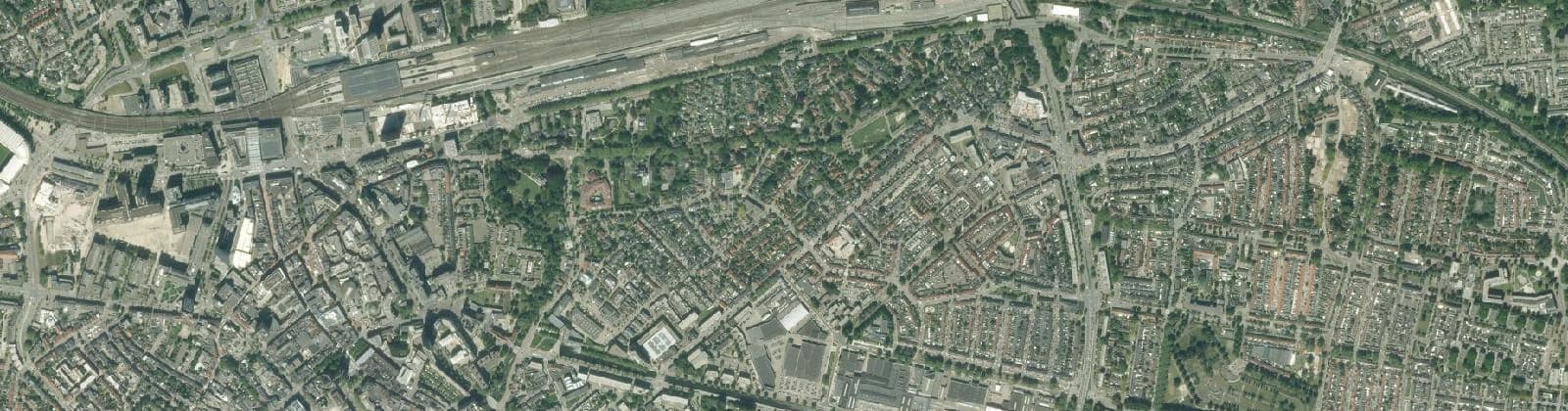 Luchtfoto van Villapark