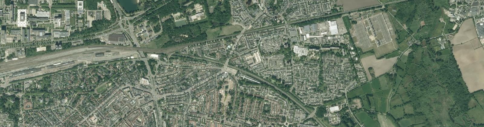 Luchtfoto van Muschberg, Geestenberg