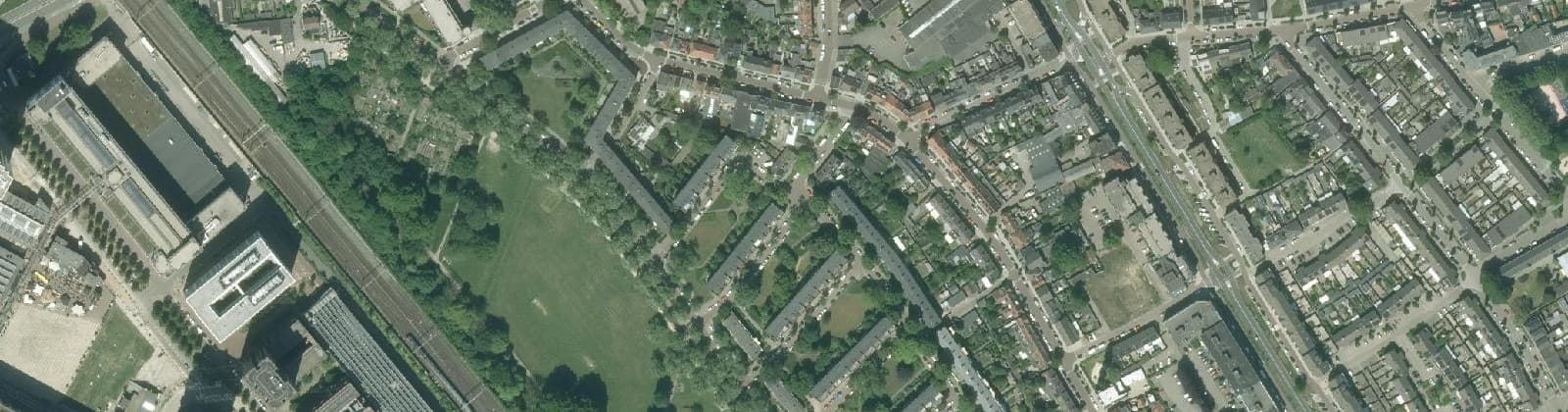 Luchtfoto van Limbeek-Noord