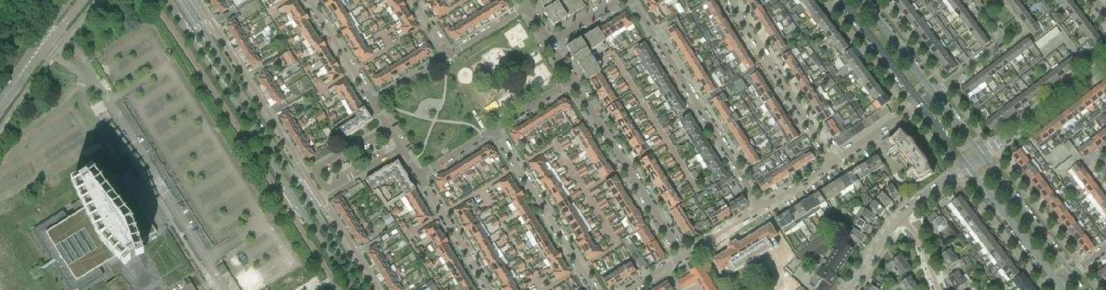 Luchtfoto van Barrier
