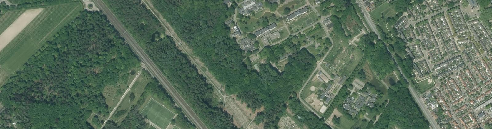 Luchtfoto van Vredeoord