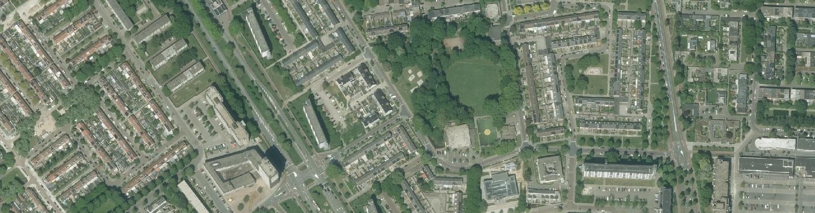 Luchtfoto van Jagershoef