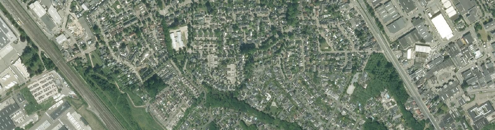 Luchtfoto van Kerkdorp Acht