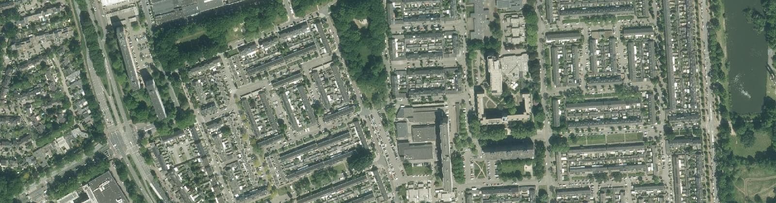 Luchtfoto van Woenselse Heide