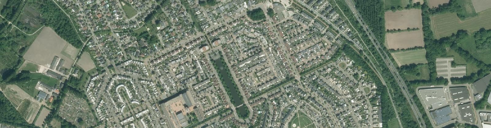 Luchtfoto van Blixembosch-Oost