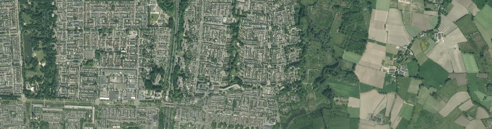 Luchtfoto van Vaartbroek